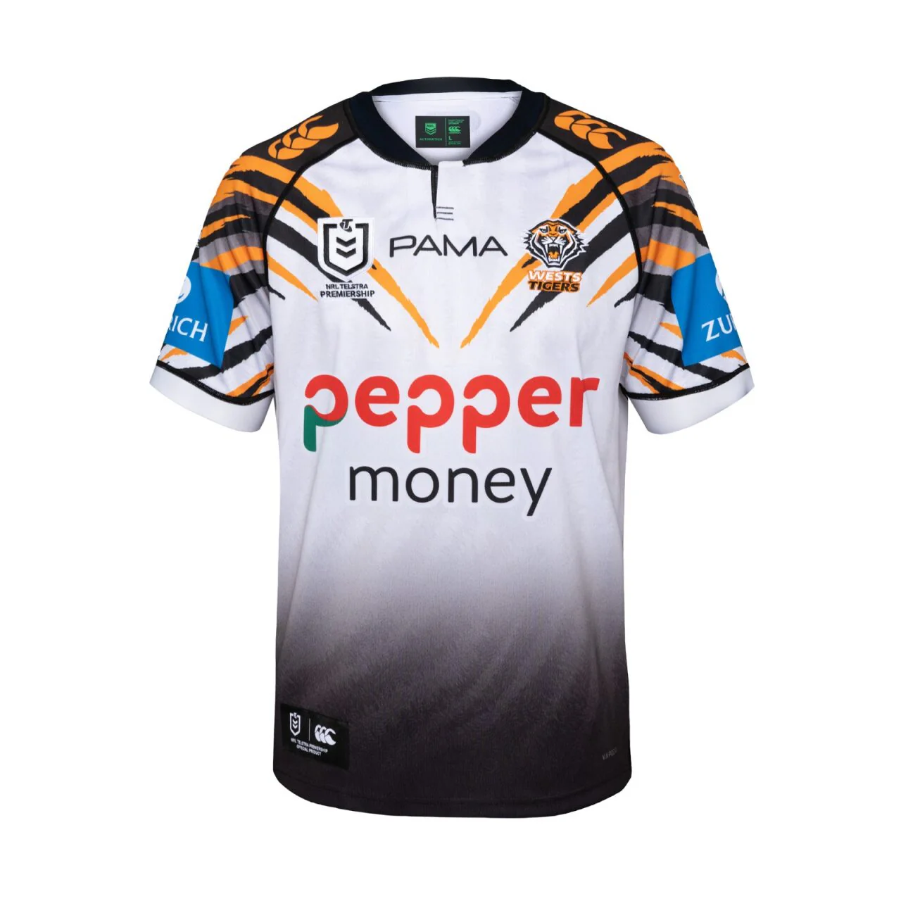 Wests Tigers 2026 On-Field Away jersey