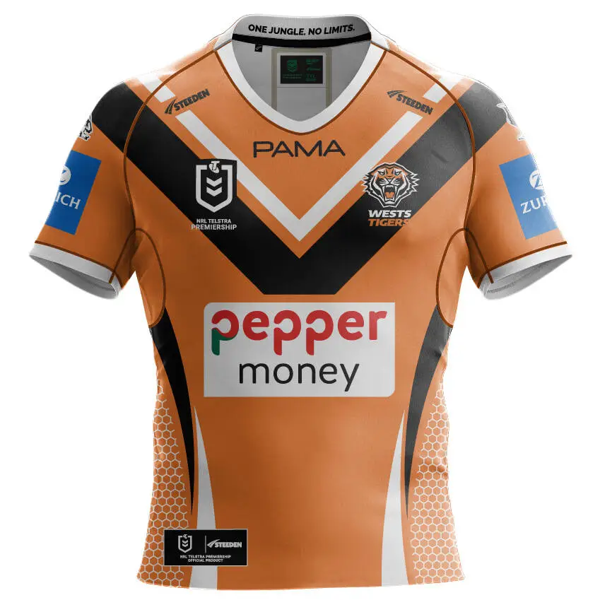Wests Tigers 2025 On-Field Away jersey