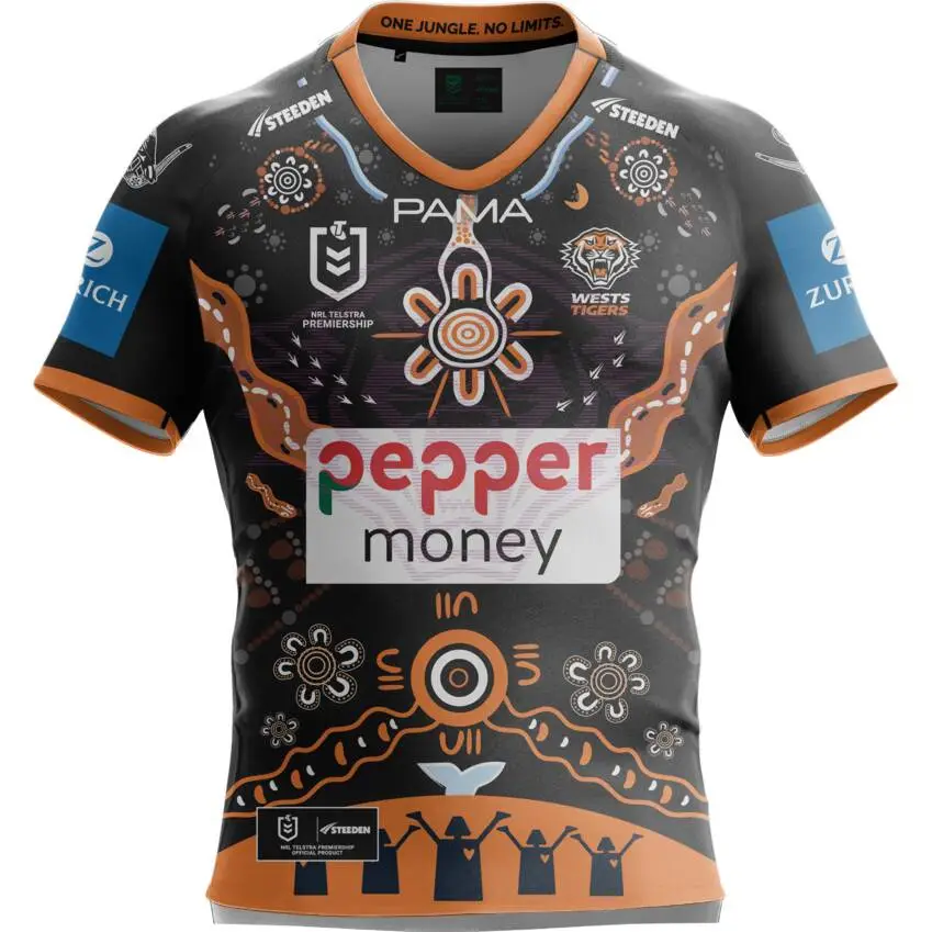 Wests Tigers 2025 On-Field Other jersey