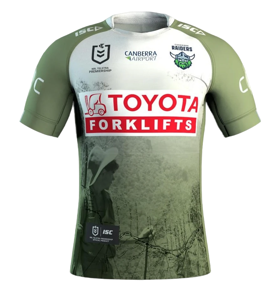 Canberra Raiders 2025 On-Field Other jersey
