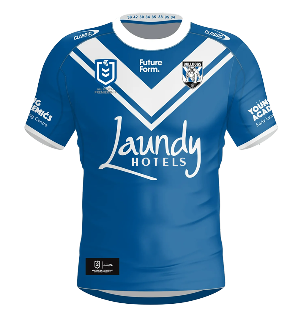 Canterbury-Bankstown Bulldogs 2024 On-Field Away jersey